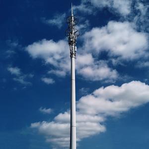 China Upgrade Communication Infrastructure Telecommunication Post 100FT 120FT wholesale