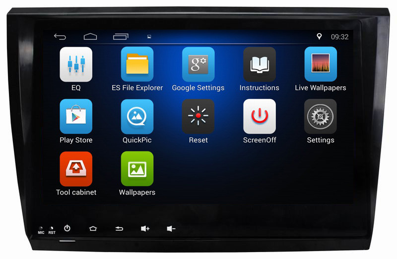 Ouchuangbo car media stereo touch screen android 8.1 for Lifan Marvell 2016 support USB SWC wifi gps navi video system