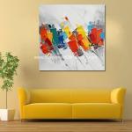 Colorful Abstract Oil On Canvas Paintings Modern Art Acrylic Paintings