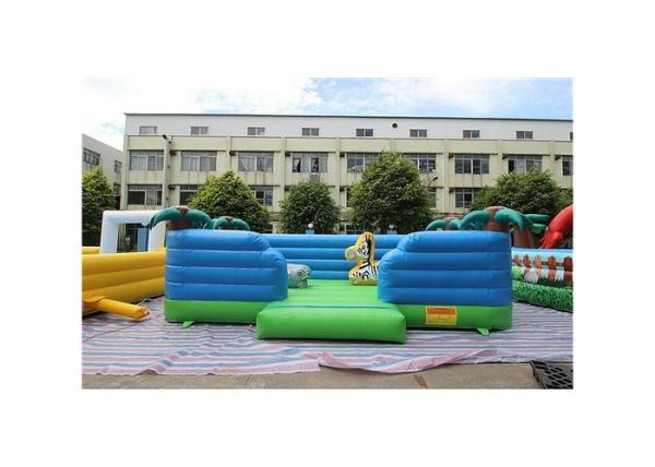 0.55mm PVC Hawaii Inflatable Bounce House Jumping Castle Bouncer Coconut Tree
