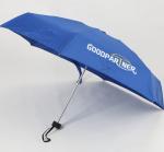 Blue Five Fold Micro Travel Umbrella , Fancy Sun Sturdy Compact Umbrella