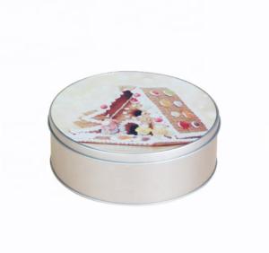 China Sublimation Blanks Gift Tin Cans Heat Transfer Silver Color wholesale