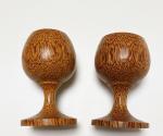 Camping Coconut Wooden Drinking Cups Nordic Style Handmade Wooden Mug