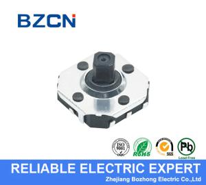 China Center Push Miniature Tactile Switch Navigation 5 Position Multi Direction wholesale