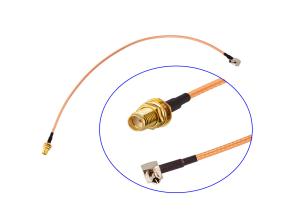 China Shielded 300mm RG316 Custom Wire Harness Assembly wholesale