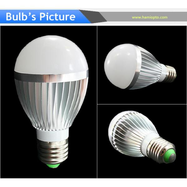 LED bulb light,high efficiency, high power factor, 5W High powerLED , E27, LED bulbs, Ra80