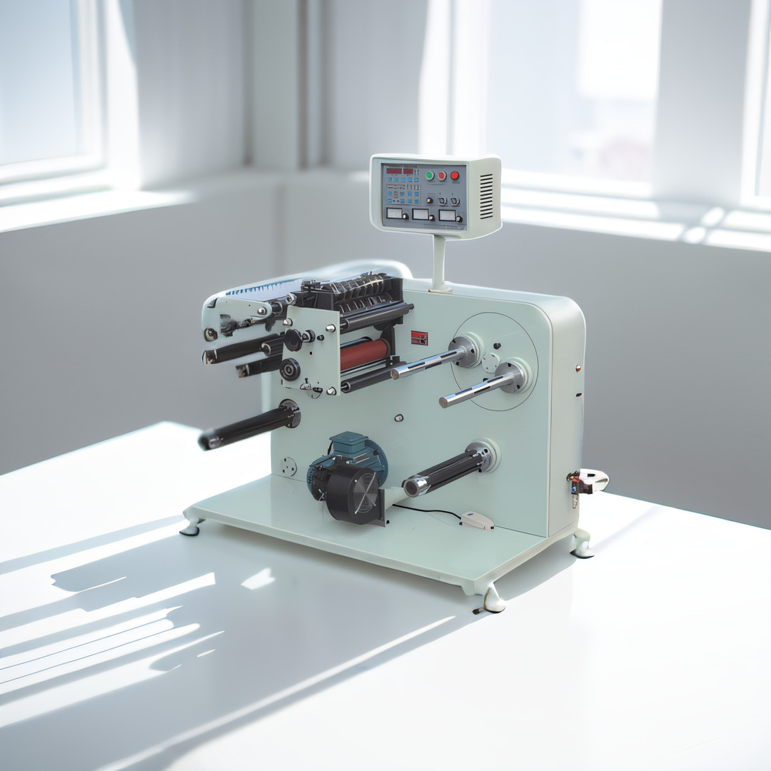 120m/Min Label Slitter Rewinder Narrow Paper Slitting Machine Min.Slitting Width 16mm turret rewind 1/1.5/40mm air shaft