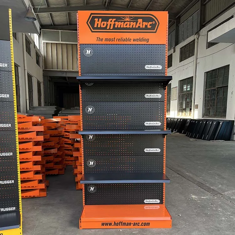 Xingye Factory Custom Size Color black china supermarket shelves grocery store rack display racks for protein