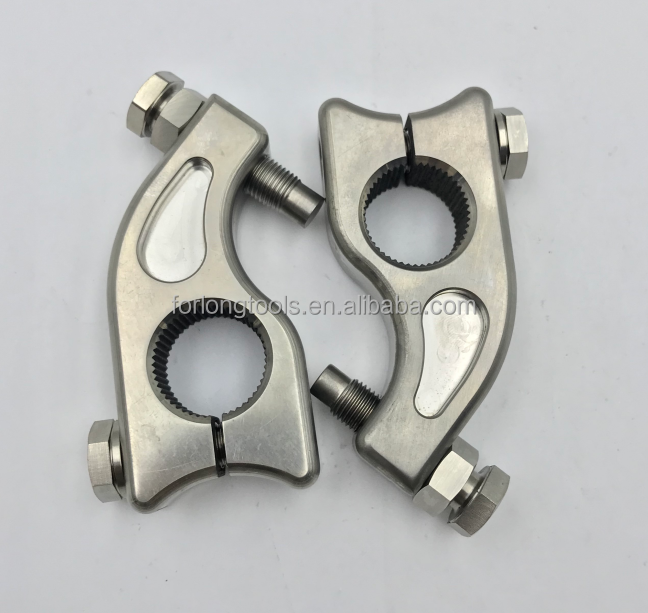 Titanium Gr5 Universal Car Fitment 7/8" Torsion Stop with 1 1/2" Split x 3/8" Adjust Bolt 3/8"-20 Pin Bolt Year Universal