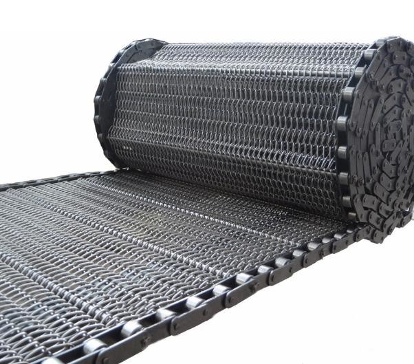 Welded Wire Movement Mesh Conveyor Belt 1m-50m For Industrial Use
