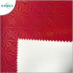 Premium Flat Thin PU Leather Fabric Cover Paper Luxious Design With Film