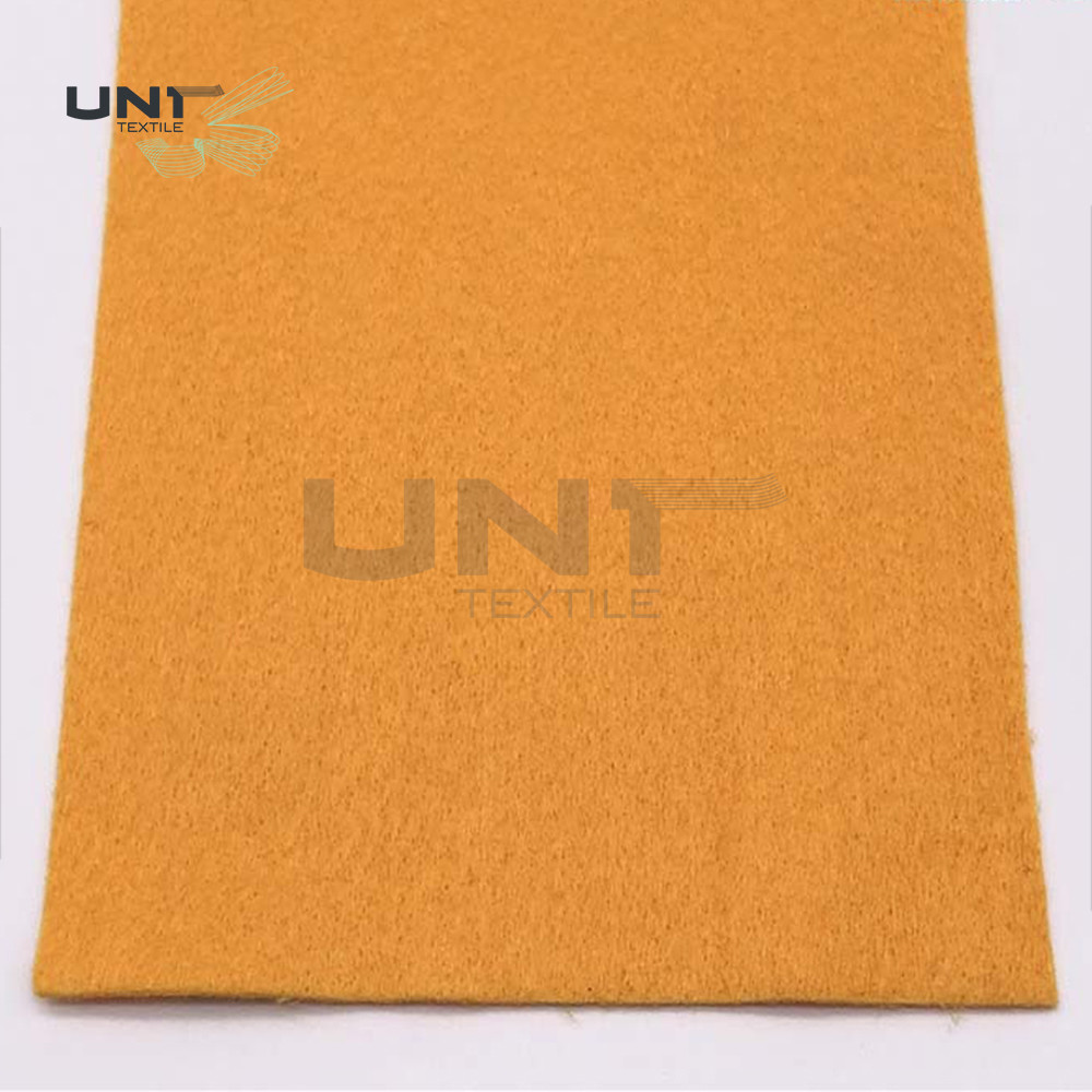 3mm Thick Yellow Color Polyester Needle Punch Nonwoven Sound Insulation