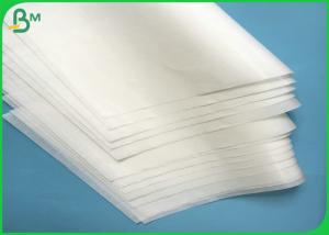China FDA Certified Food Grade White MG Kraft Paper 40gsm - 60gsm With Reels Packing on sale