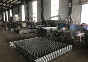 Temporary fencing panels 2100mm x 2400mm 14 microns zinc layer hot dipped galvanized