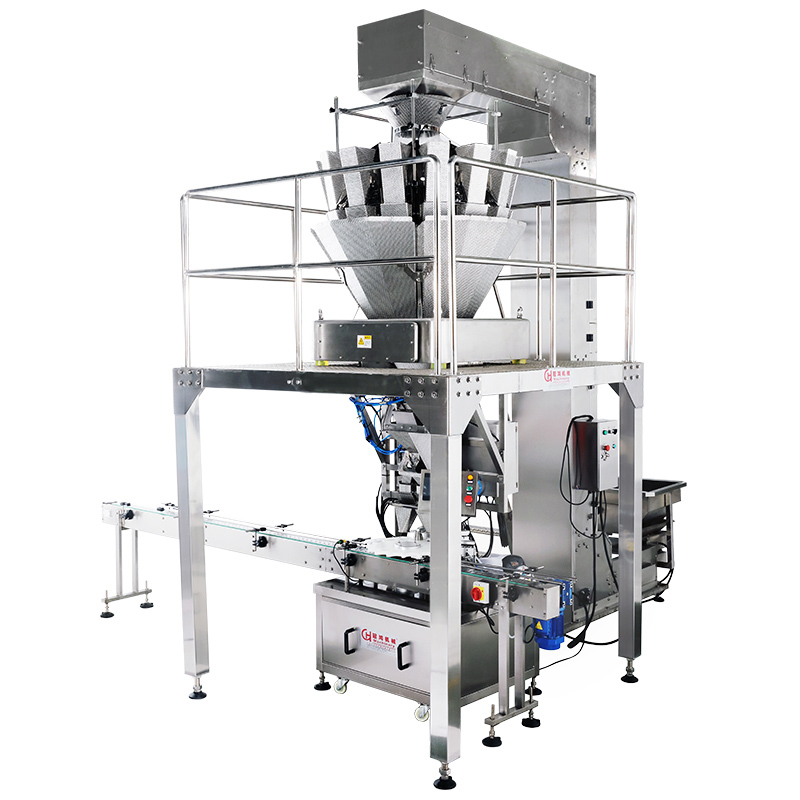 Multi Nozzles Weighing Filling Machine for Gummy Candy Bottle Dependable Performance