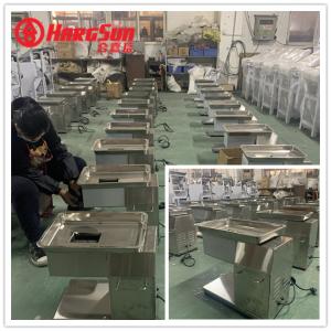 China Thickness 3mm Commercial Meat Cutter Machine 500kg/H For Supermarket wholesale