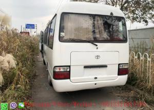 China 7meter Long Bus 30 seats cheap price TOYOTA 1HZ engine diesel school bus LHD Drive Position Used TOYOTA coaster bus wholesale