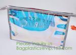 printed PVC zipper bag ,transparent PVC swimwear packaging bag,bikini bag,zipper