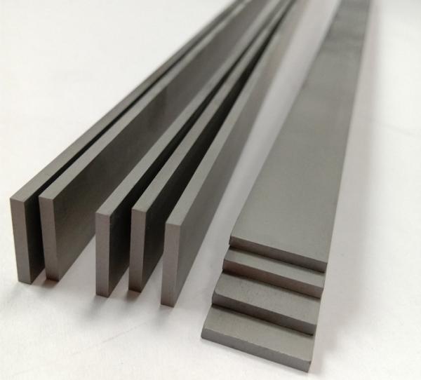 Wearable Solid Tungsten Carbide Strips , Carbide Flat Strips For Paper Cutting