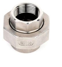 China OEM Female Stainless Steel Pipe Union Acid Pickling Pipe Fitting Joint ISO9001 wholesale