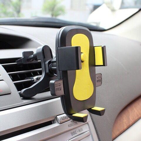 Colorful Cell Phone Car Mount Air Vent Iphone Holder Holder Stand 360 Degree