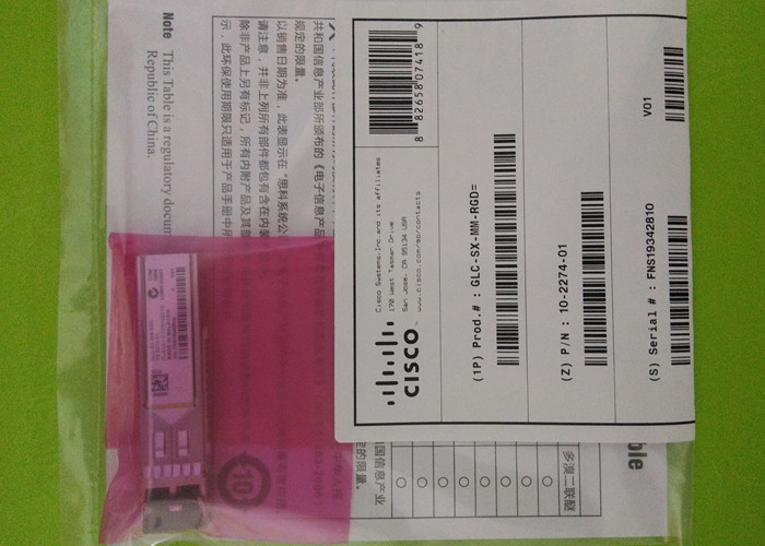 Optical Fiber Module GLC-SX-MM-RGD=850nm 0.5km 1000BASE-SX/LX SFP 1year warranty