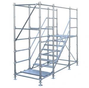 China Steel Jack Step Ladders H Type Prepainted Metal Frame Scaffolding 2000mm on sale