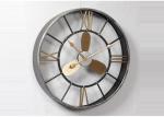 Home Decor Handmade Antique Metal Wall Art Clock