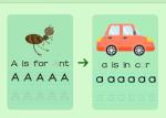 ABC Learning Preschool Flash Cards