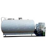 SS304 3000L Milk Cooling Tank Milk Storage Tank R22 Refrigerants