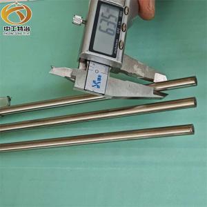 China Precision Stainless Steel Capillary Tube 0.8mm ID For Pressure Vessels Ductility Good Tensile Strength 550-700 MPa wholesale