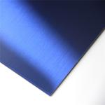SUS 201 304 satin no.4 brushed finished stainless steel plate buy from factory