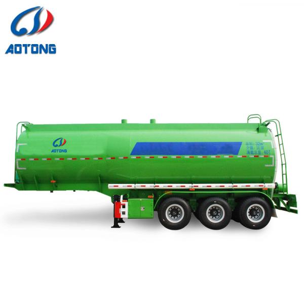 42000 Liters Water Transporting Fuel Tanker Semi-Trailer Used Crude Oil Tan