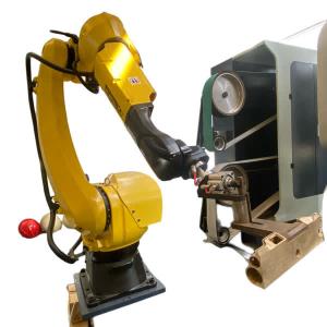 China Energy Saving Plumbing Handle Robotic Polishing Machine For Bathroom Accessories wholesale