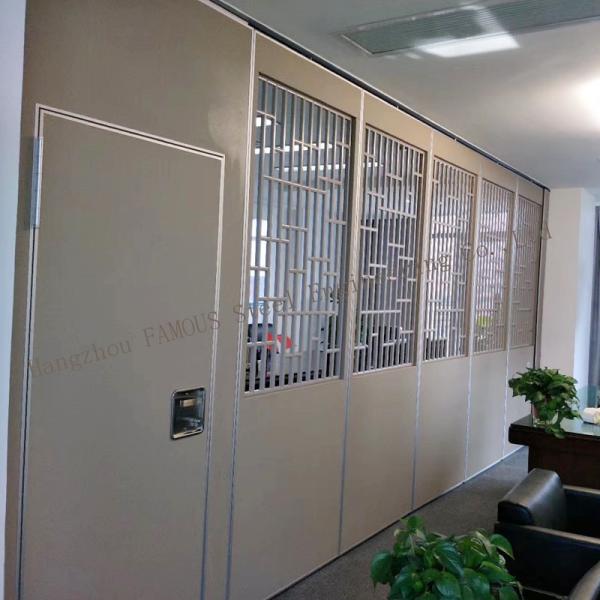Marquees Banquet Hall Soundproof Wooden Separation Movable Wall Acoustic Panel