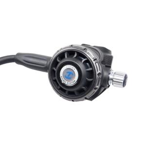 China 140-145PSI Scuba 2nd Stage Dive Regulator Black Color Frost Resistant wholesale
