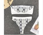 Womail Alluring Biquini Leopard Printed Bikini Push-Up Padded Swimwear Women's