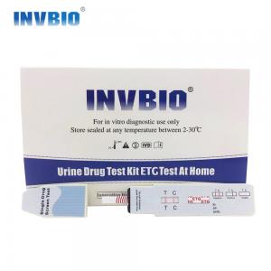 China Medical Kit Etg Alcohol Test Urine Dip Card Mark Iso One Step Rapid Test on sale