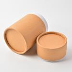 Rigid Boxes Customized Kraft Paper Tube Cylindrical Packaging Box with Your Own