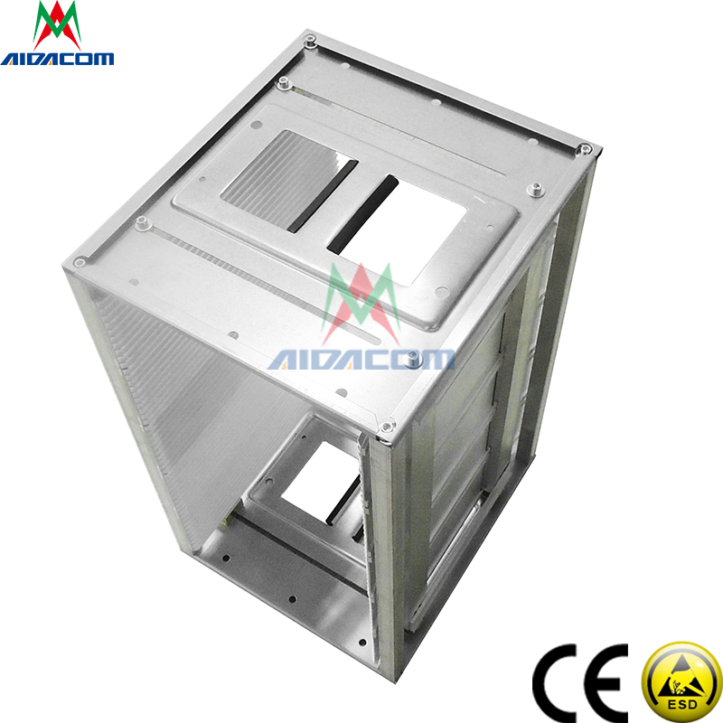 SMT ESD Protection 10e9 Ohm Antistatic Magazine Rack