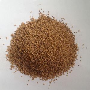 China 1-1.5mm,70~80g/L density,Popular Nature light corks granules for cork sheet/roll,environmental and sound insulation wholesale