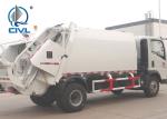 8m3 4x2 Compressed Garbage Truck Engine 200hp Dustbin Lorry Truck