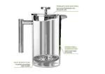 8 Cup Double Wall French Press Coffee Makers Home Office French Press 51 Oz