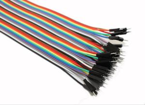 China 40 Pin 2.54 Pitch 20cm Male To Female Breadboard Jumper Wires Cable Ribbon wholesale