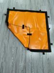 Welding Protection Panel Pressurized Fiberglass Silicone Fabric Fireproof 0.9 Mm