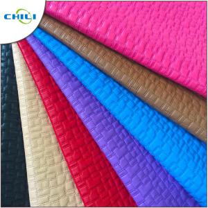 China Clothes Quilted Pleather Fabric Sheets Lightweight Commercial Stitched wholesale