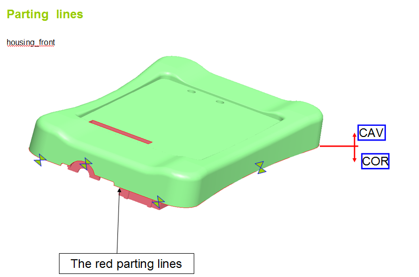 1 Plus 1 Family Electric Injection Molding Edge Gate Polycarbonate Housing