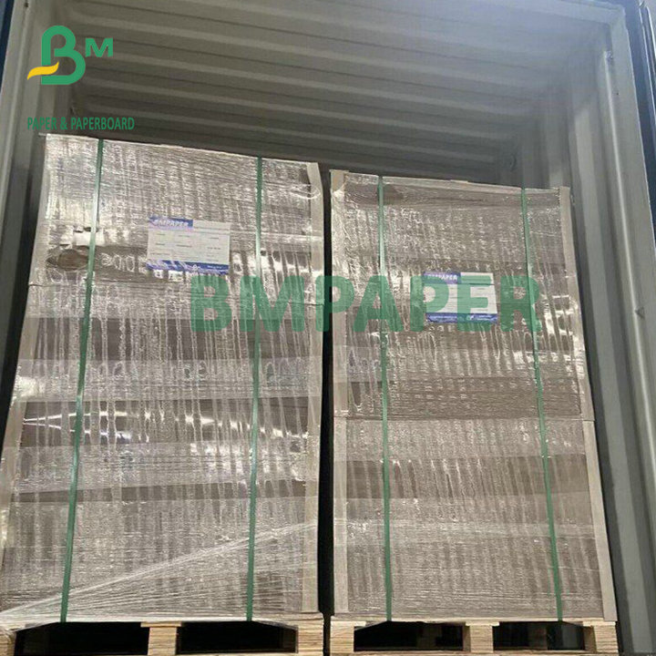 Recycled Pulp 1mm 1.2mm 1.5mm 2mm Gray Face White Face Rigid Cardboard 