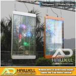 Large Glass Window Transparent LED Poster Display for Brand Store