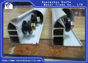 China Invisible Aluminium Rail Track 1.5mm Thickness Easy Installation wholesale